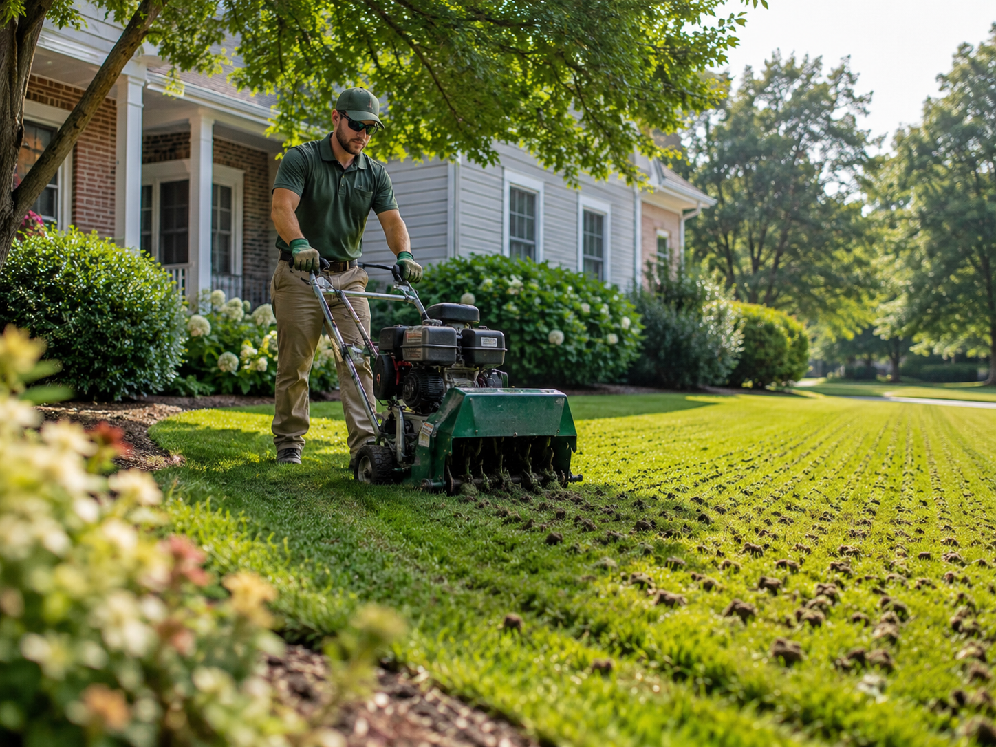 fertilizer aerator